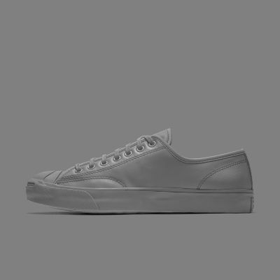 Custom Premium Leather Jack Purcell Low Top White